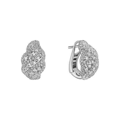 Diamond earrings Shiva