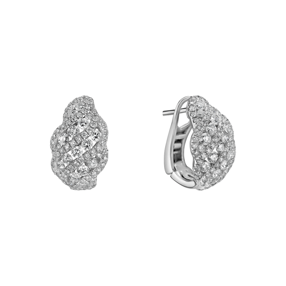 Diamond earrings Shiva