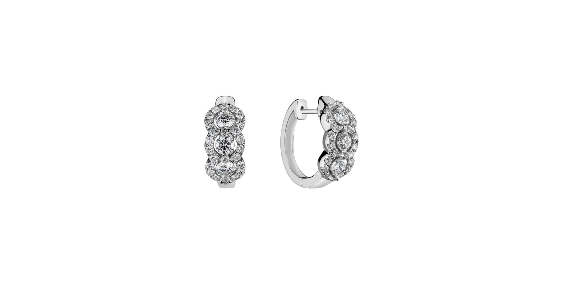 Diamond earrings Gentle Gleam