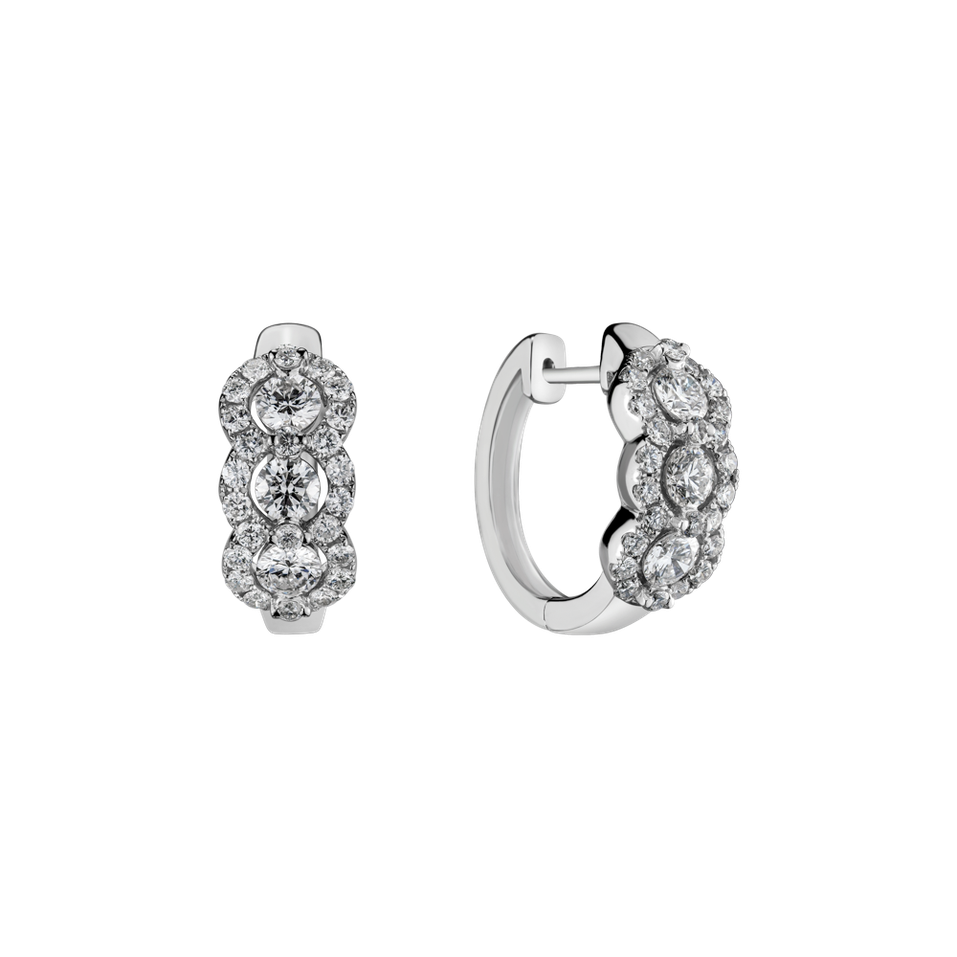 Diamond earrings Gentle Gleam