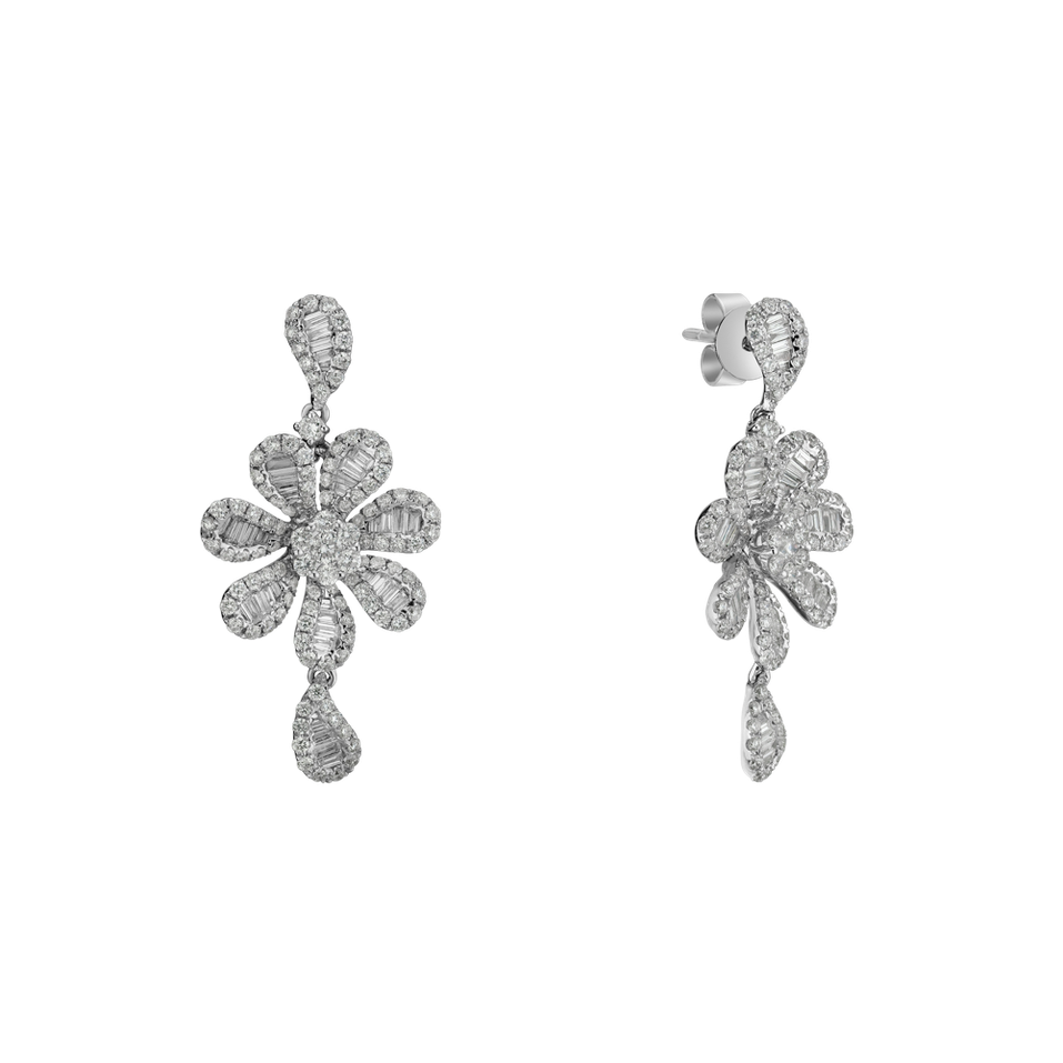 Diamond earrings Glamour Magnolia