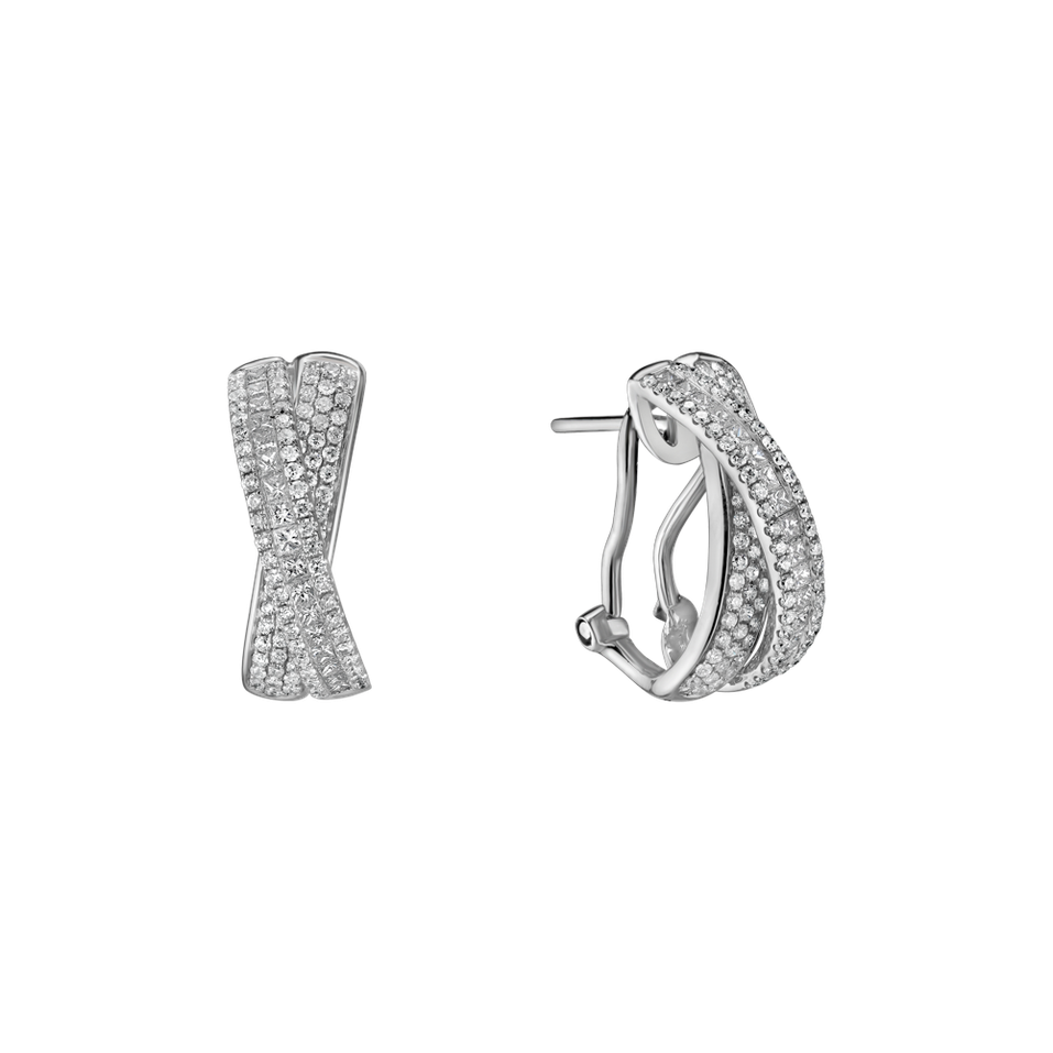 Diamond earrings Alma