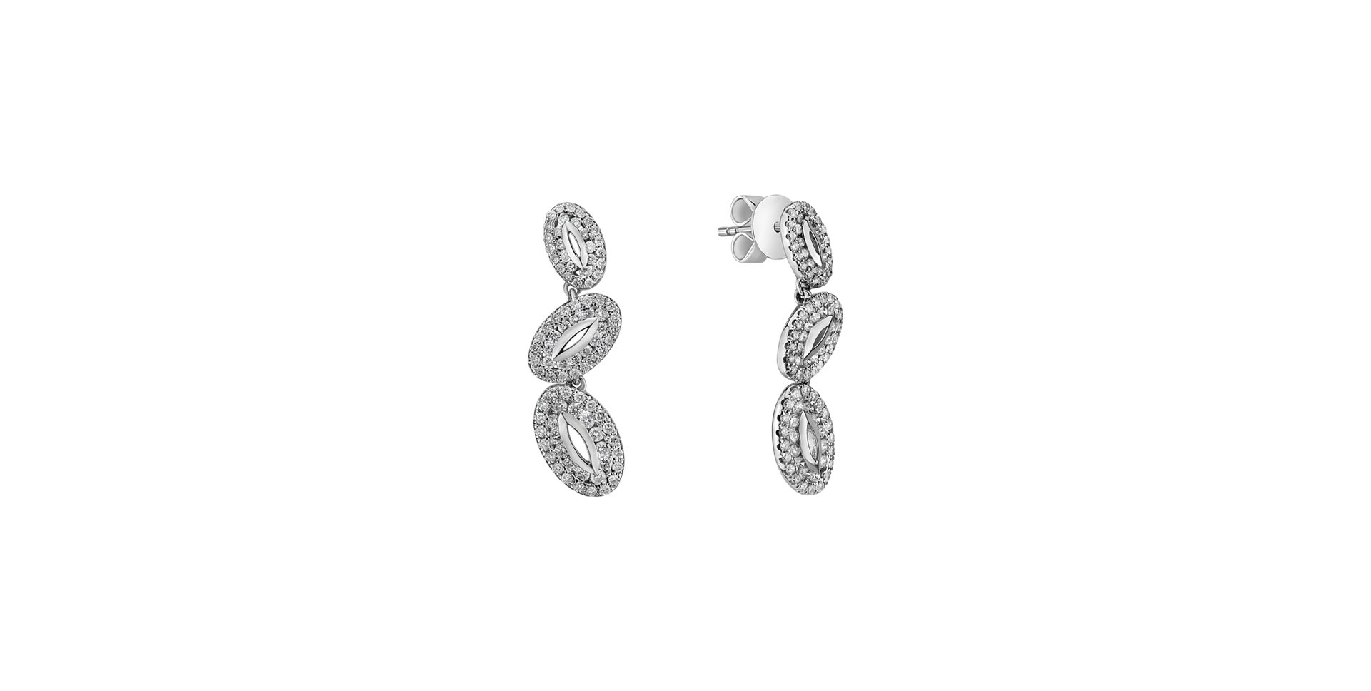 Diamond earrings Rajveer