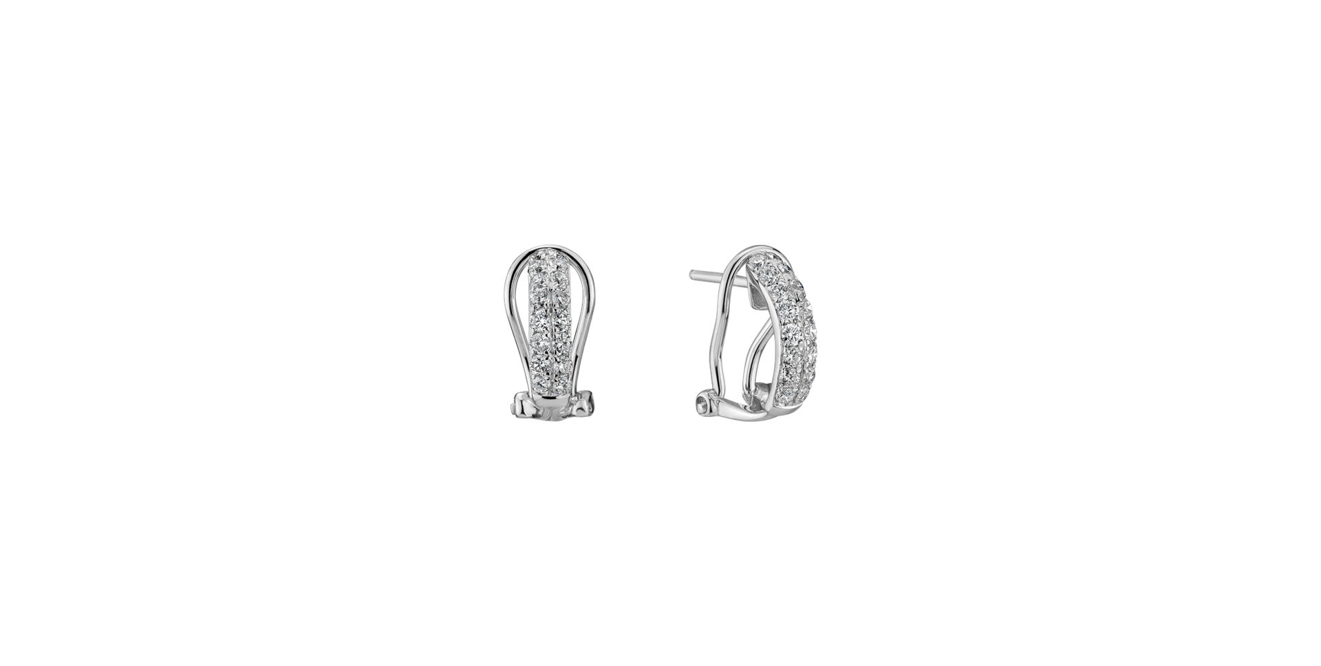 Diamond earrings Delicate Serenity
