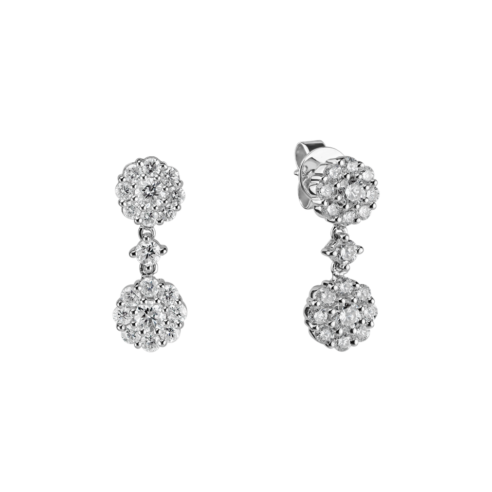 Diamond earrings Famous Painter