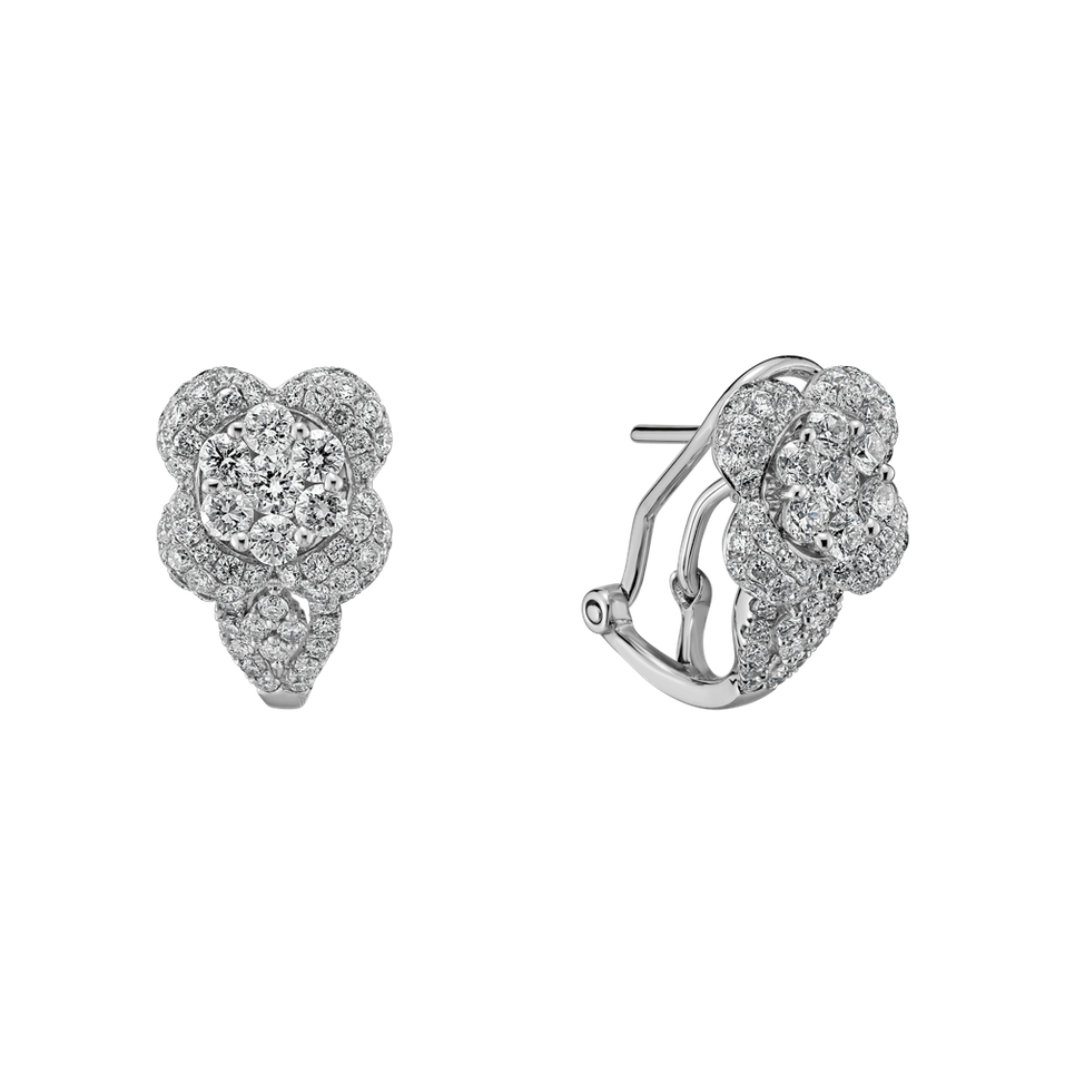 Diamond earrings Sunrise Impression