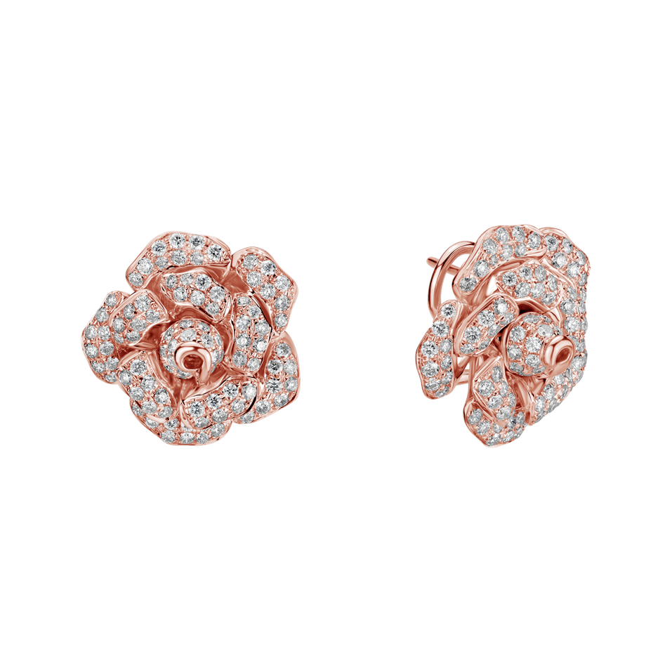 Diamond earrings Opium Rose