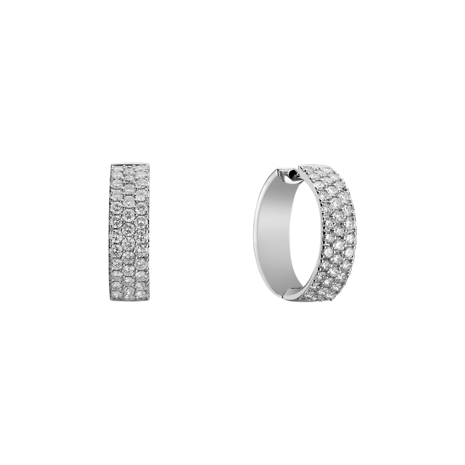 Diamond earrings Inferno Love