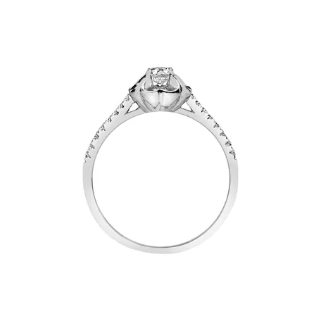 Diamond ring Flower Vow