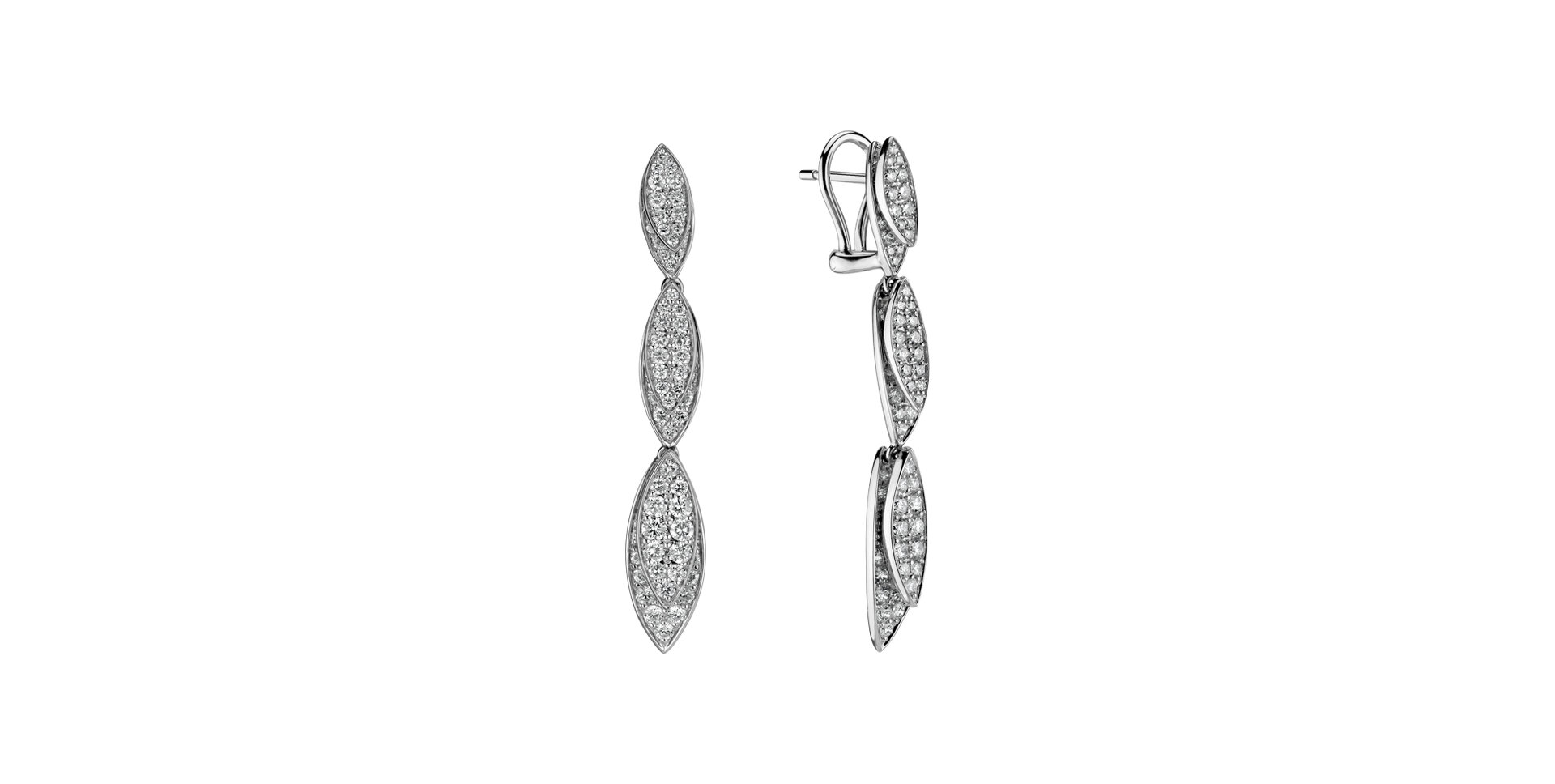 Diamond earrings Moulin Rouge