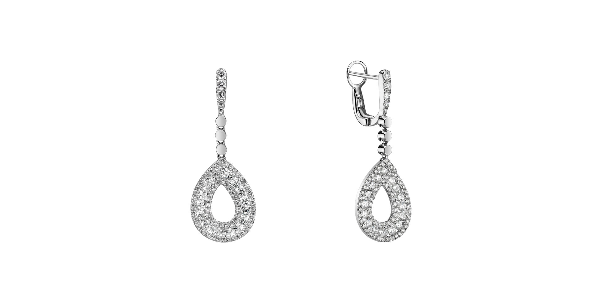 Diamond earrings Glossy Loop