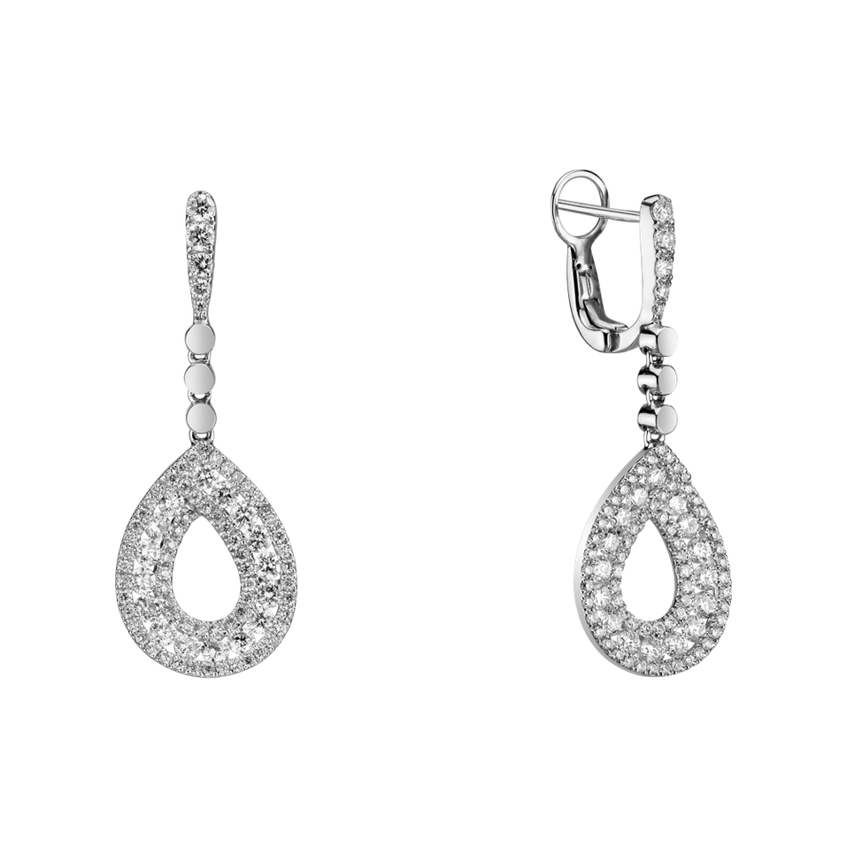 Diamond earrings Glossy Loop
