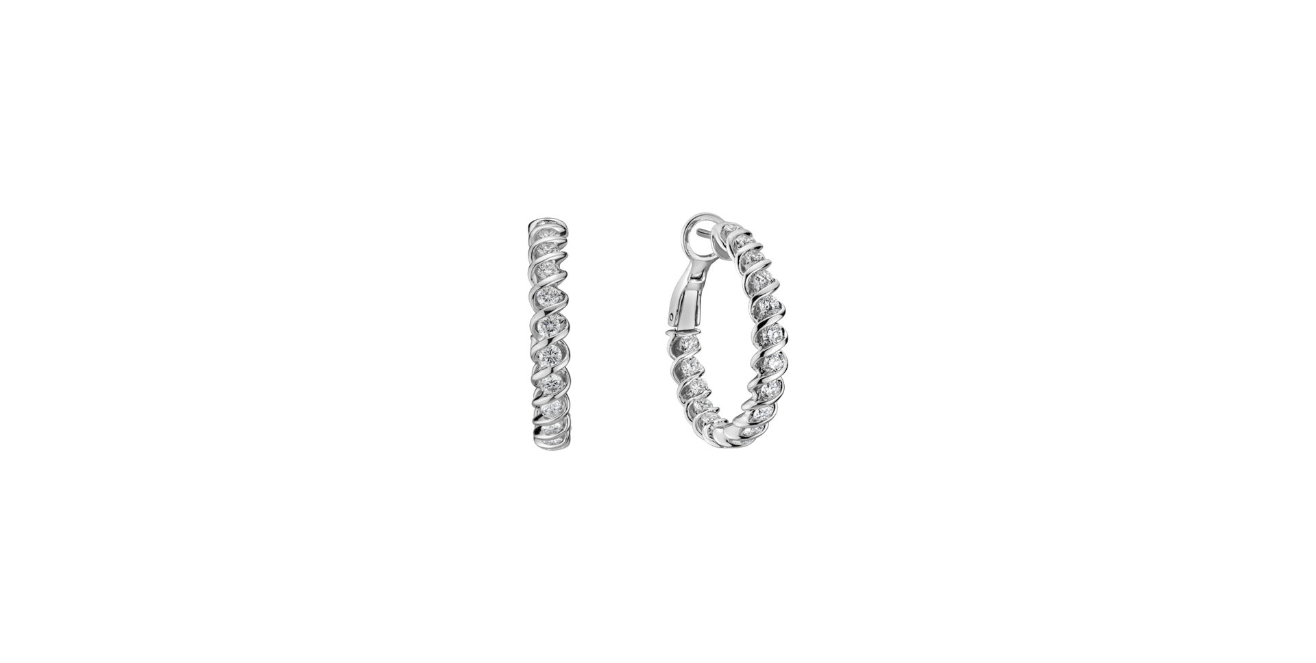 Diamond earrings Fiorella
