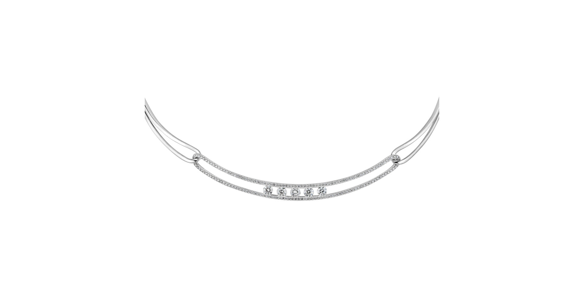 Diamond necklace Prélude