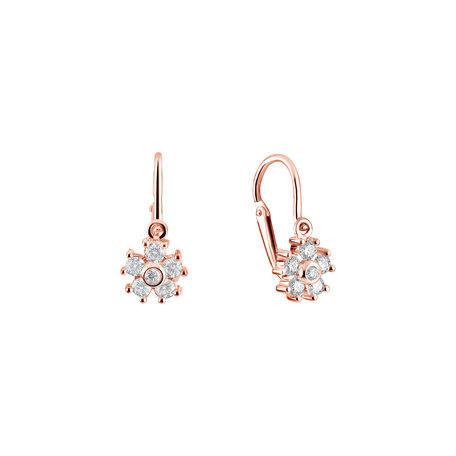 Children's diamond earrings Diamond Emotion