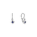 Children's earrings with Sapphire Graceful Youth3