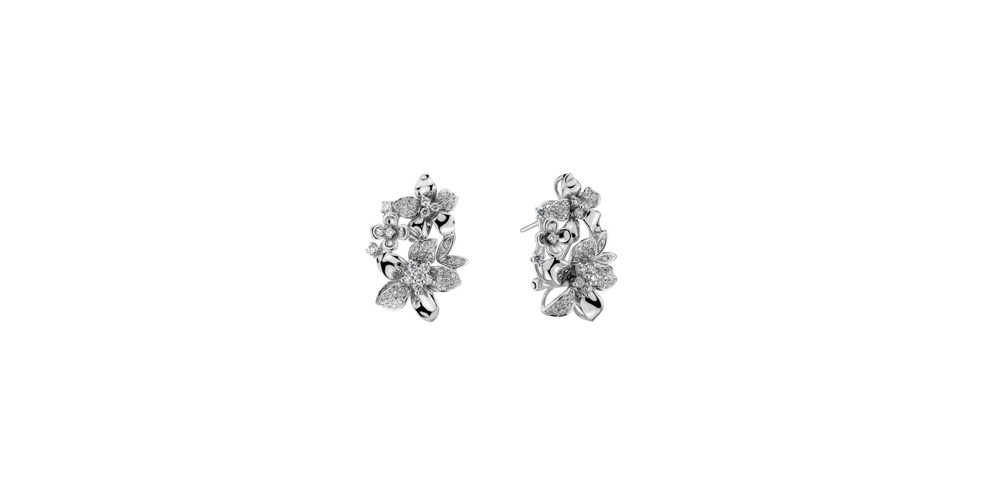 Diamond earrings Royal Gardens