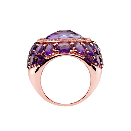Ring with Amethyst Majesty Passion