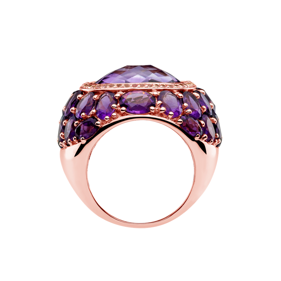 Ring with Amethyst Majesty Passion