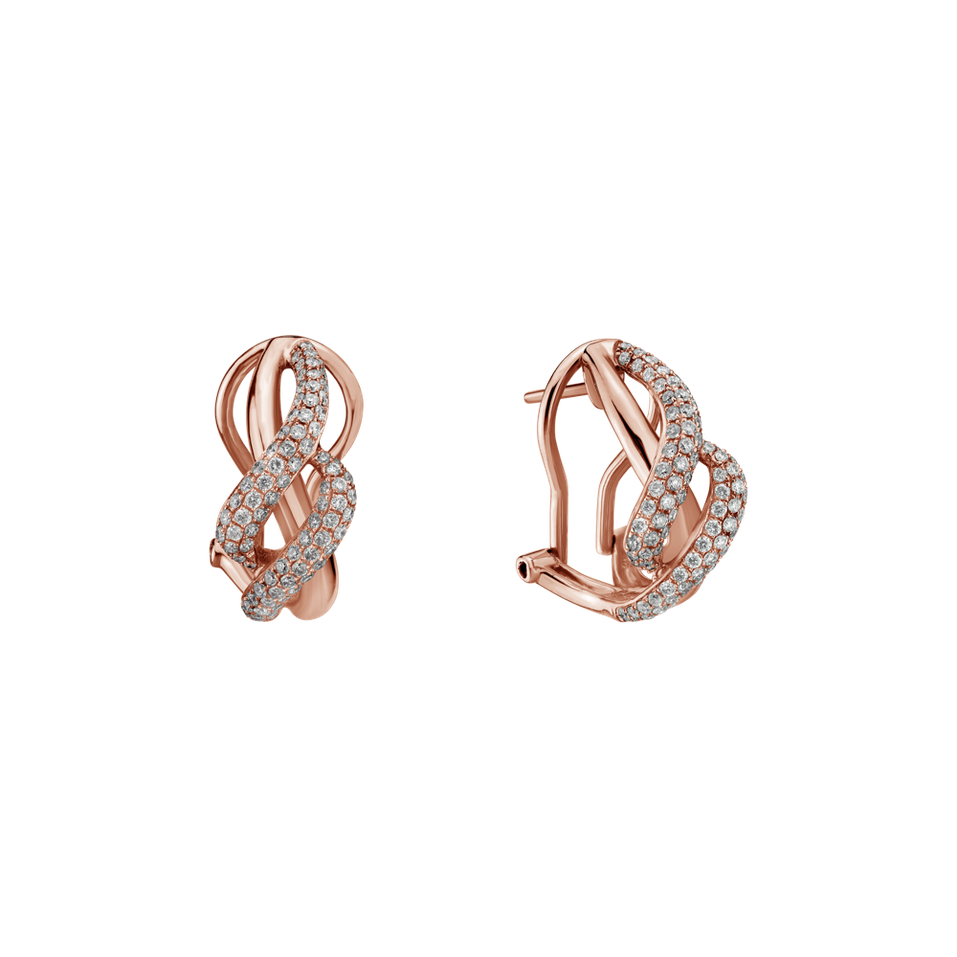 Diamond earrings Adéla