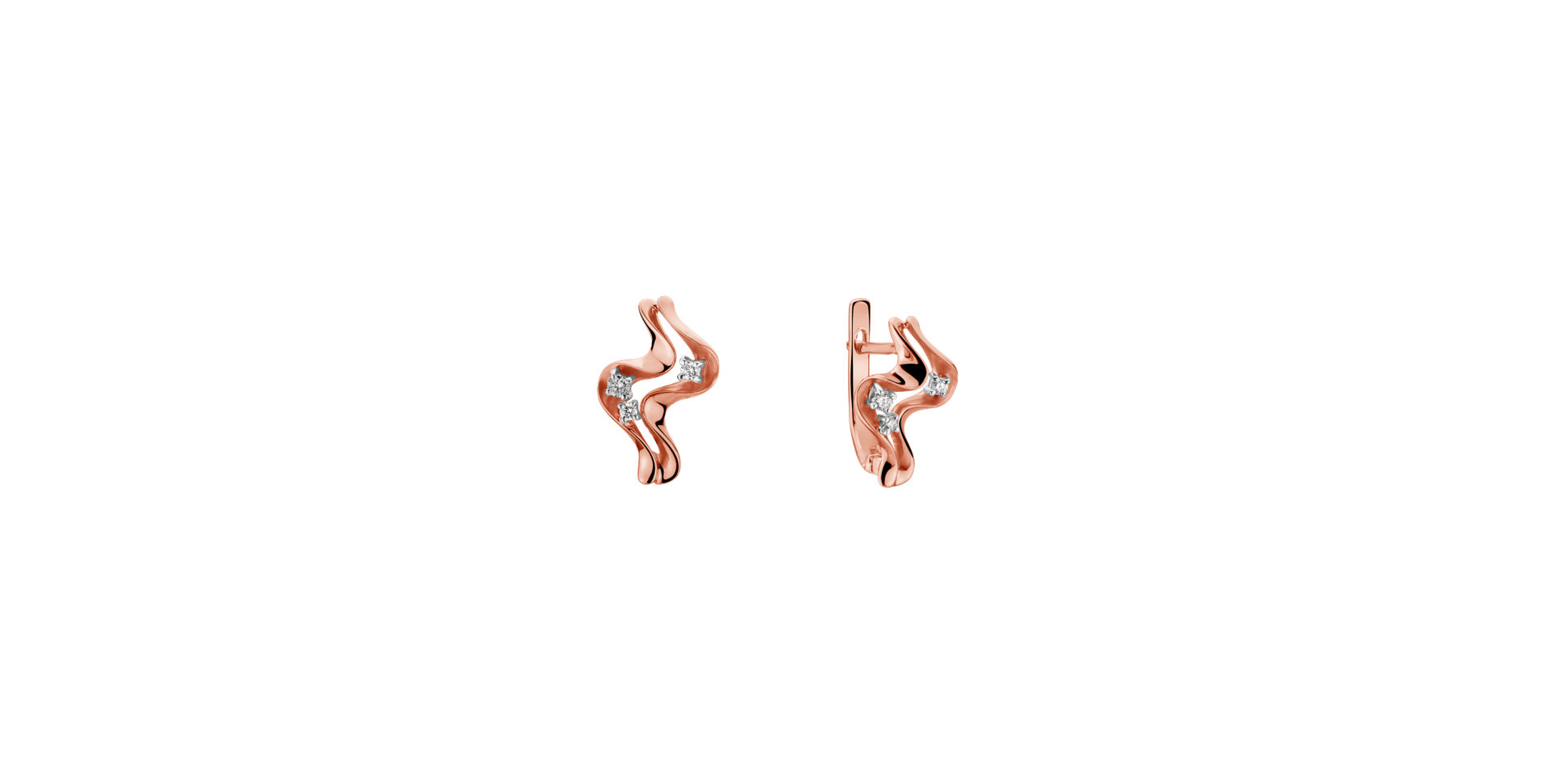 Diamond earrings Cosmic Aria
