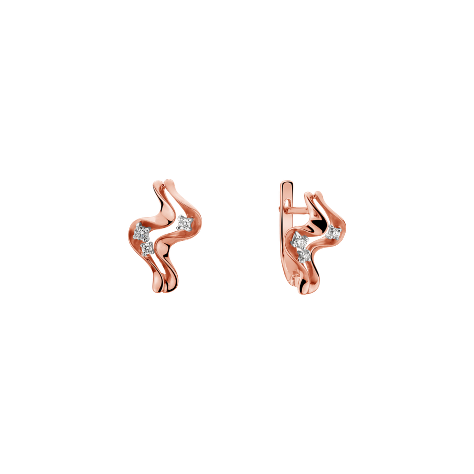 Diamond earrings Cosmic Aria
