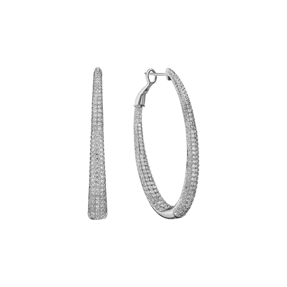 Diamond earrings Montre