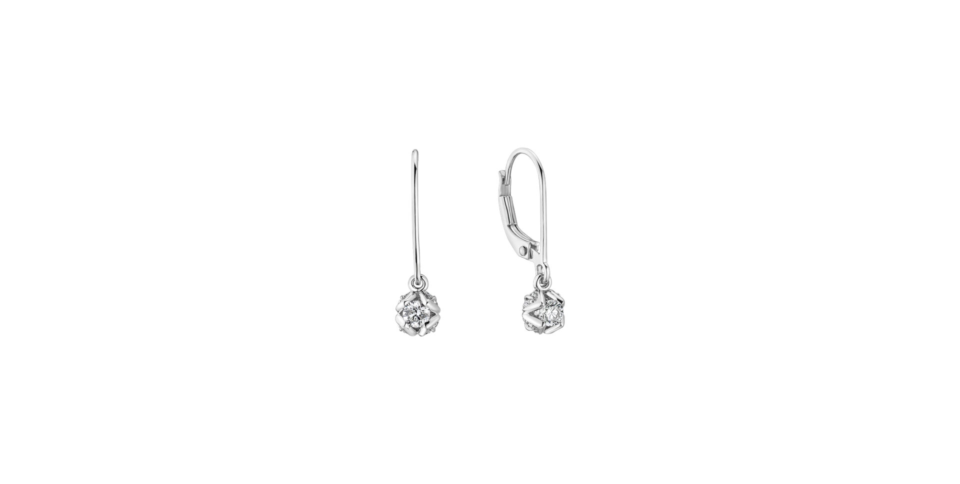 Diamond earrings Infinite Moondust
