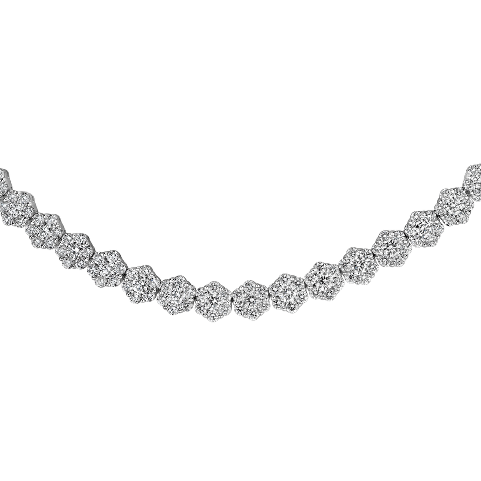 Diamond necklace Meadow Raindrops