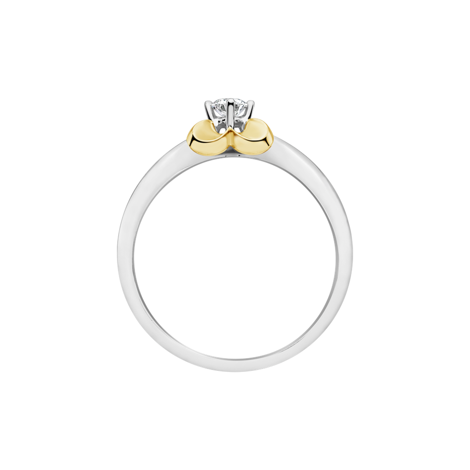 Diamond ring Flower Love