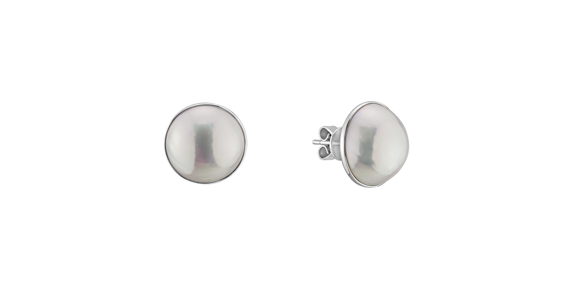 Earrings with Pearl Olenou