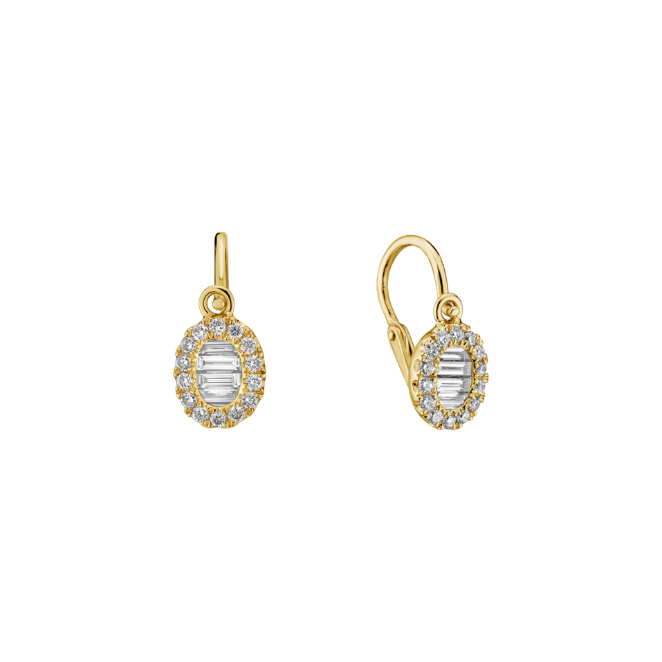 Children's diamond earrings Figaro