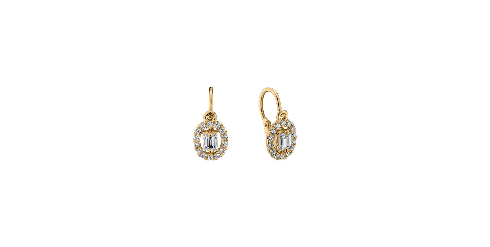 Children's diamond earrings Countess