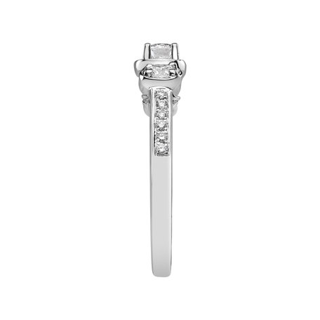 Diamond ring Romantic Triple