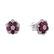 Diamond earrings and Ruby Ruby Mood3