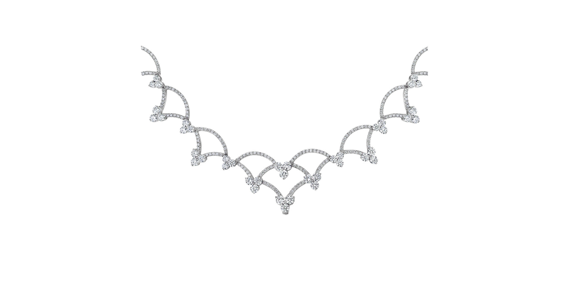 Diamond necklace Clover Meadow