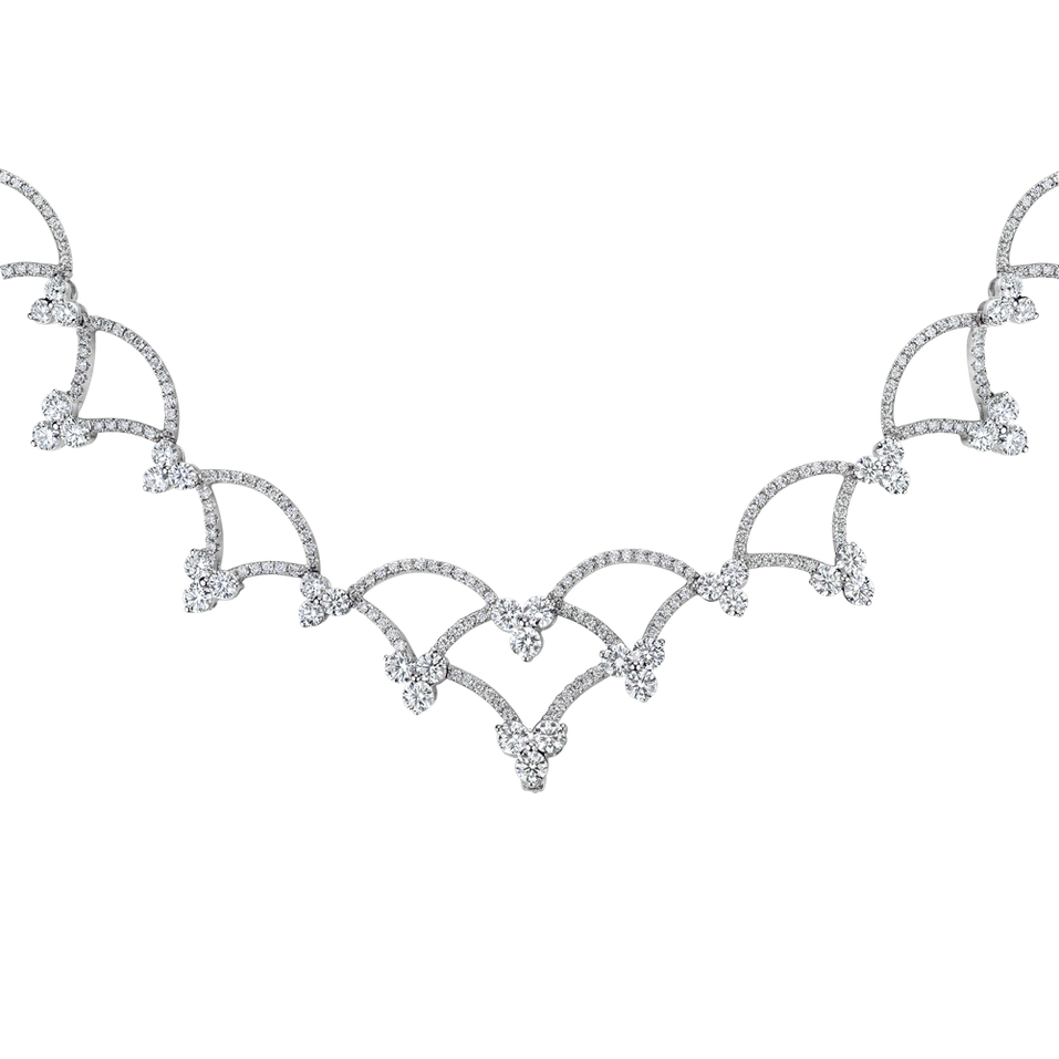 Diamond necklace Clover Meadow