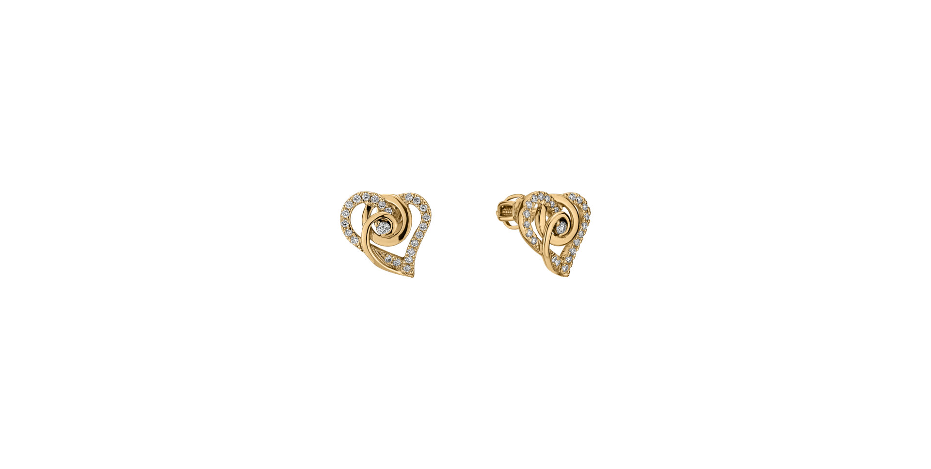 Diamond earrings Riva Love