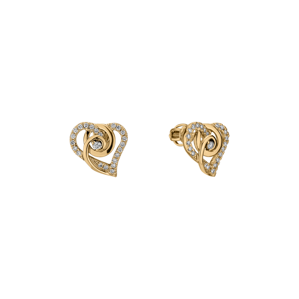 Diamond earrings Riva Love