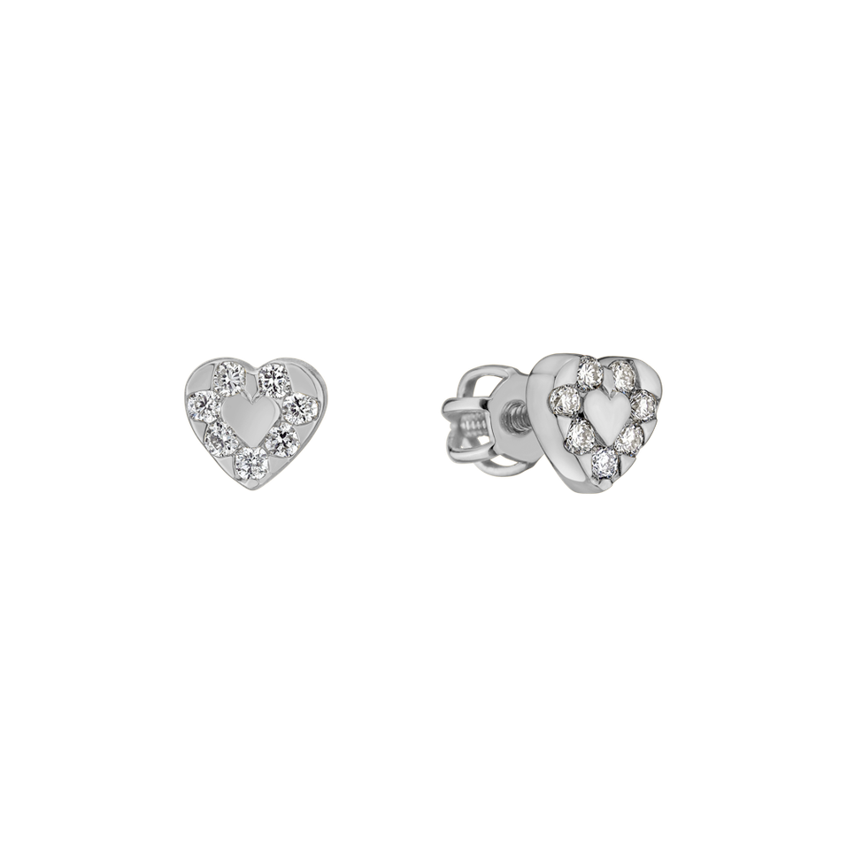 Diamond earrings Rosia Romance