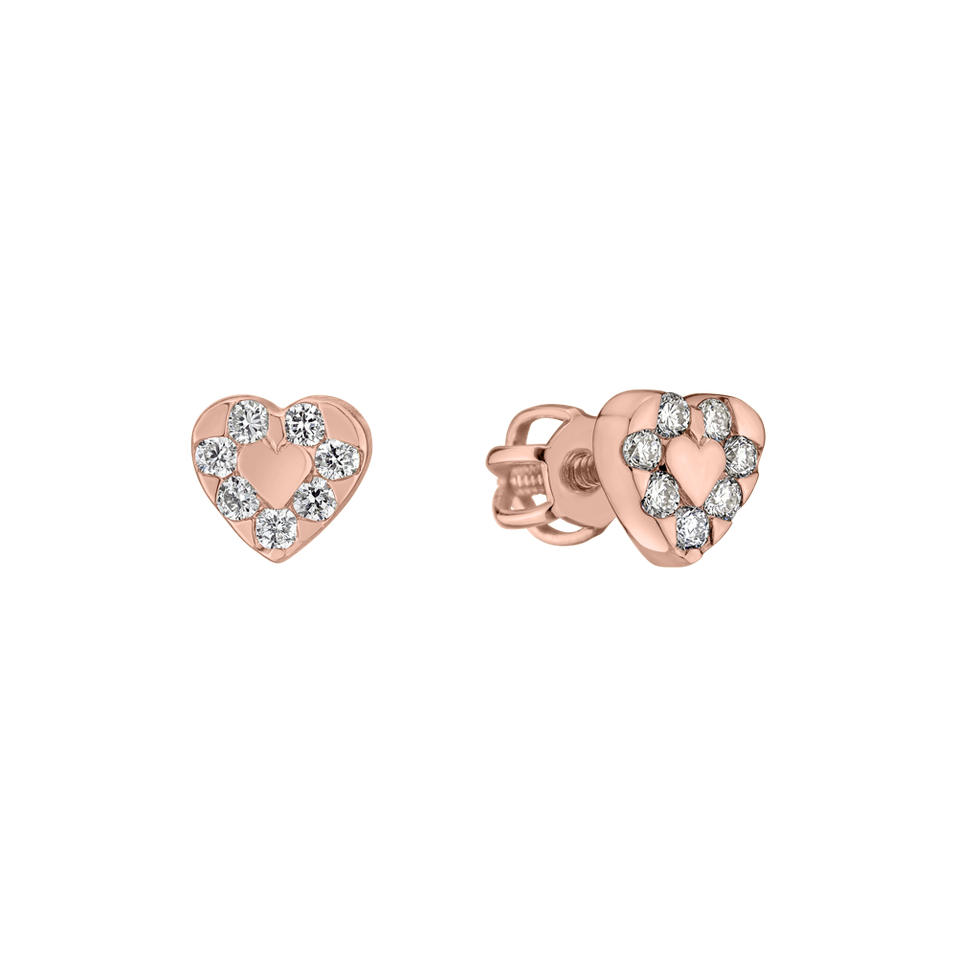 Diamond earrings Rosia Romance