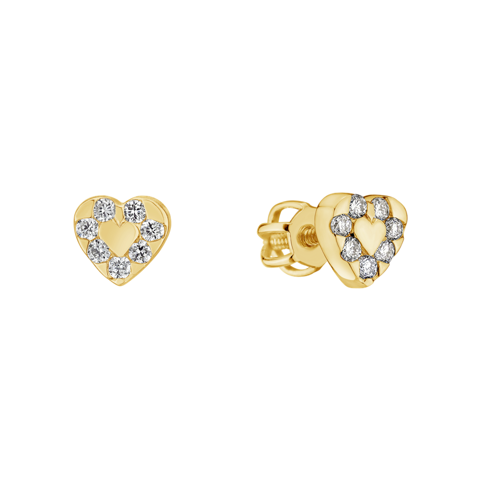 Diamond earrings Rosia Romance