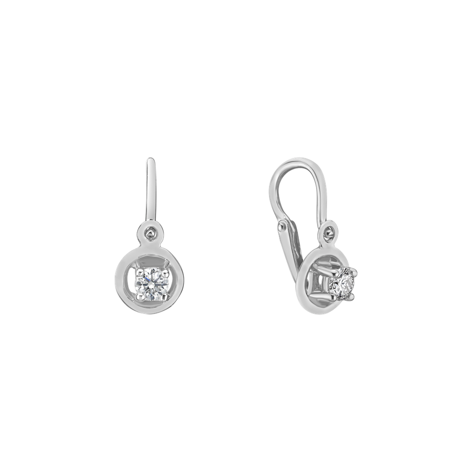 Children's diamond earrings Gold Baby