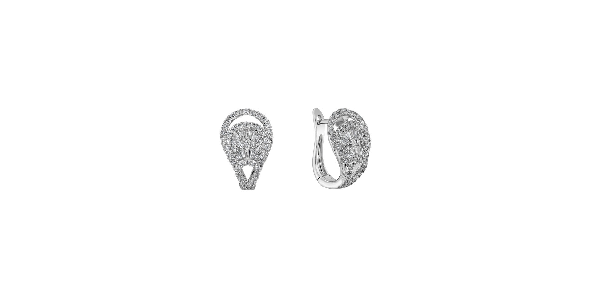 Diamond earrings Coniah