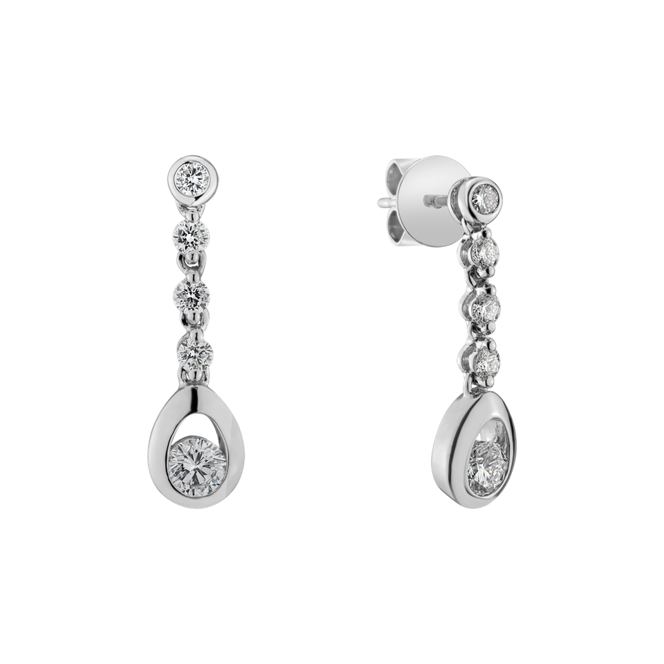 Diamond earrings Constellation Path