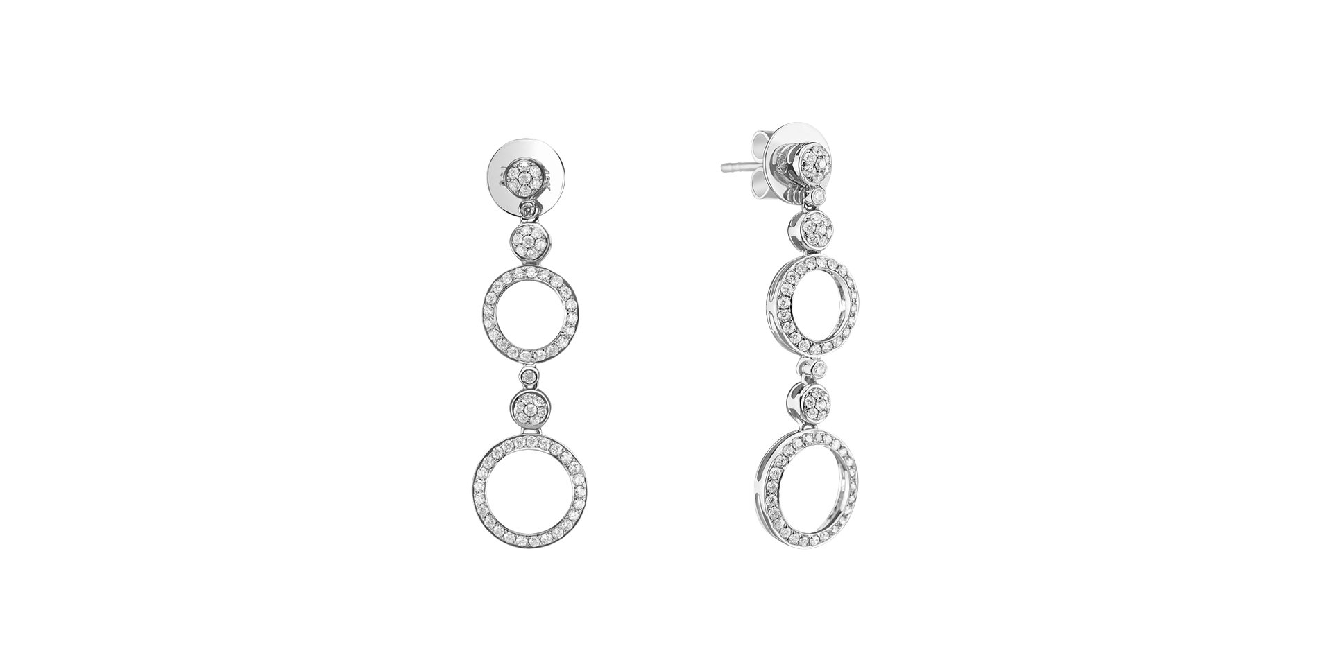 Diamond earrings Moon Kingdom