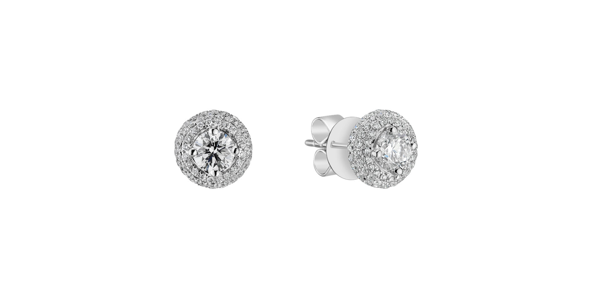 Diamond earrings Twilight Zone