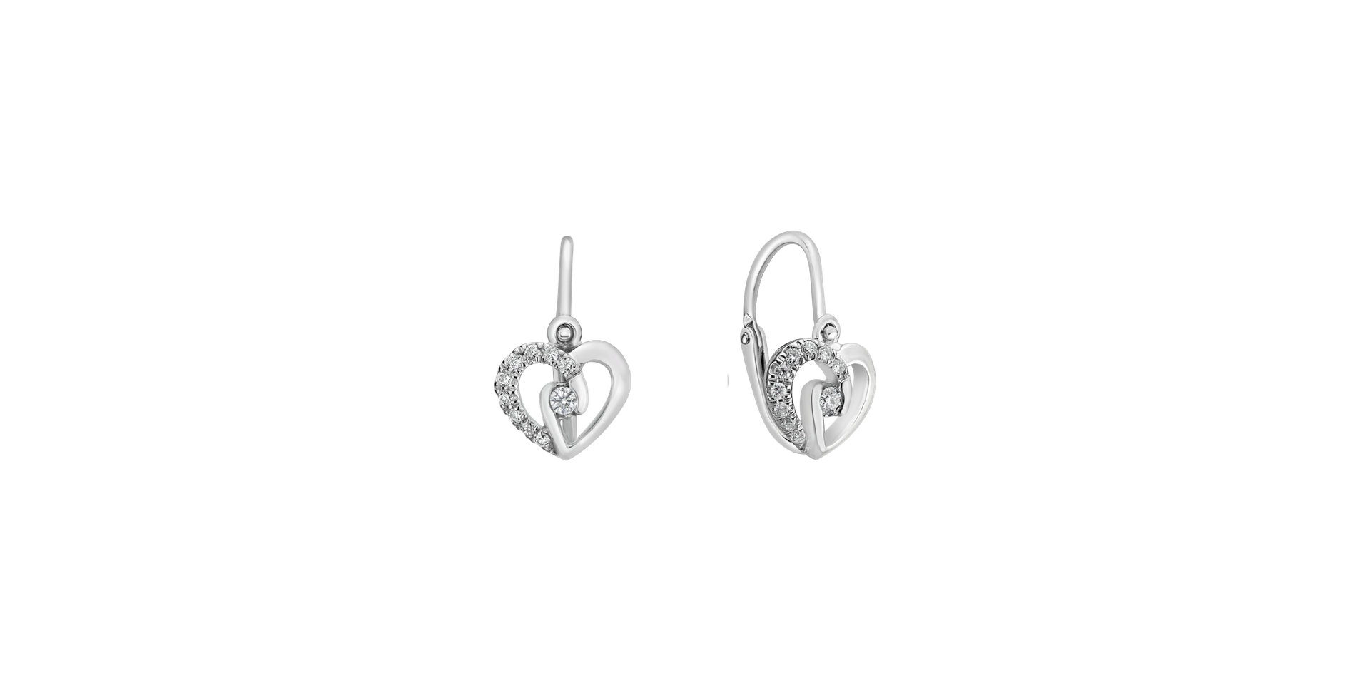 Children's diamond earrings Charming Darling