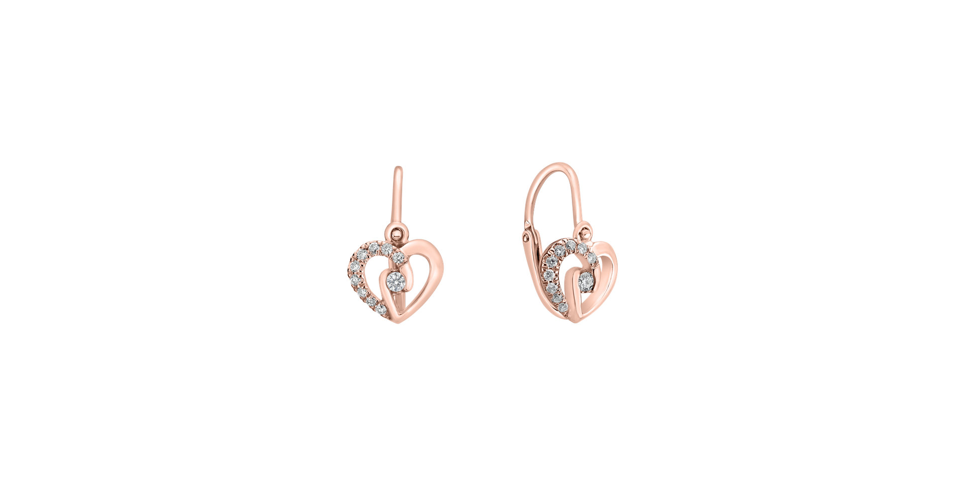 Children's diamond earrings Charming Darling