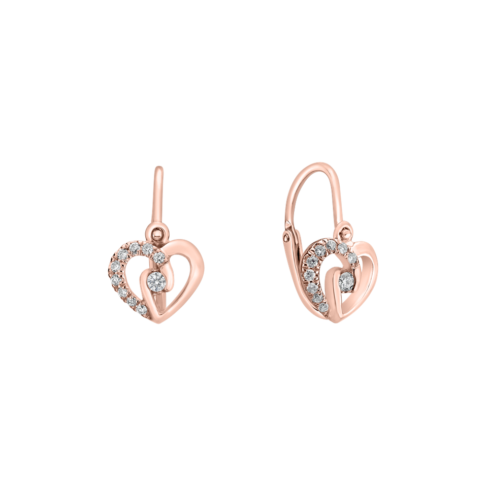 Children's diamond earrings Charming Darling